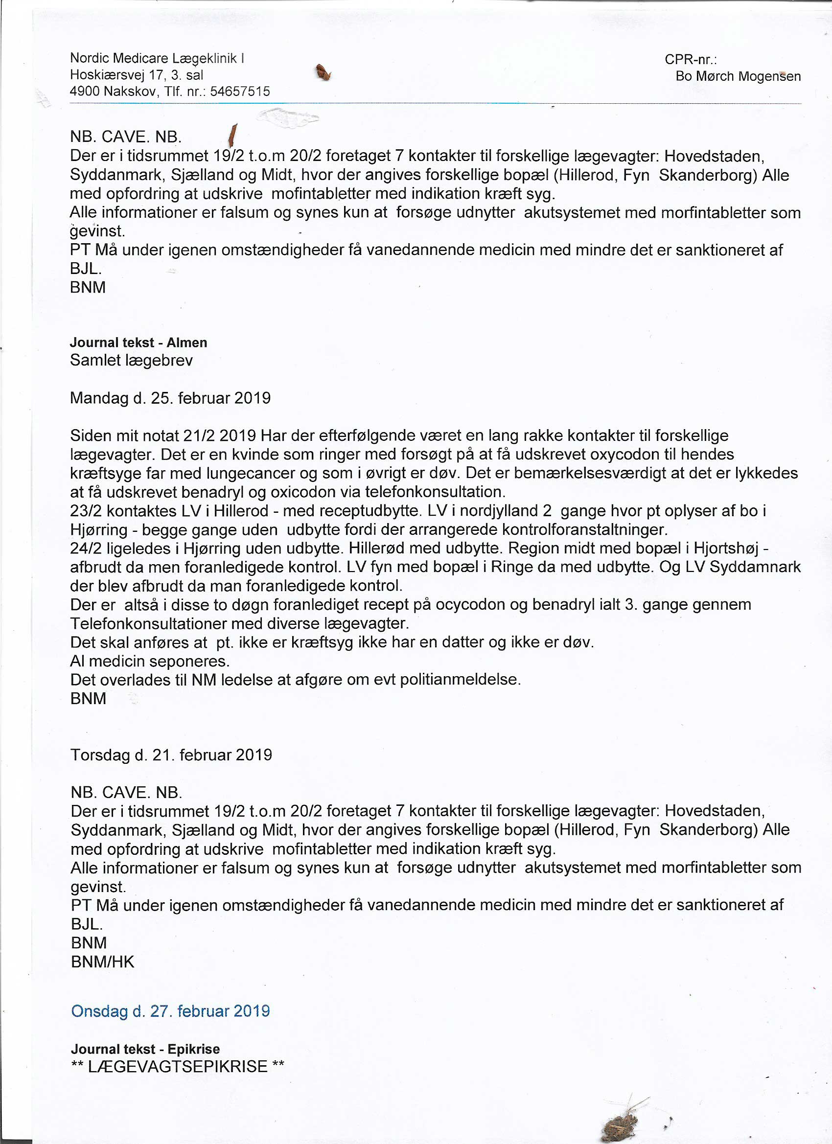 Lovlige forbrydelser V. Halil Carkaci