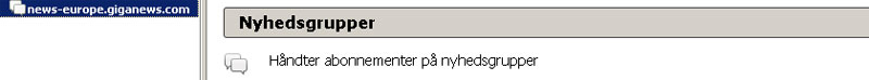 ops�tning af news